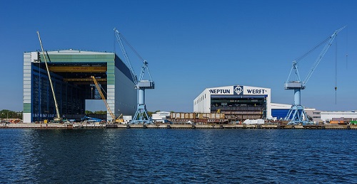 Neptun Werft, Росток, Германия.